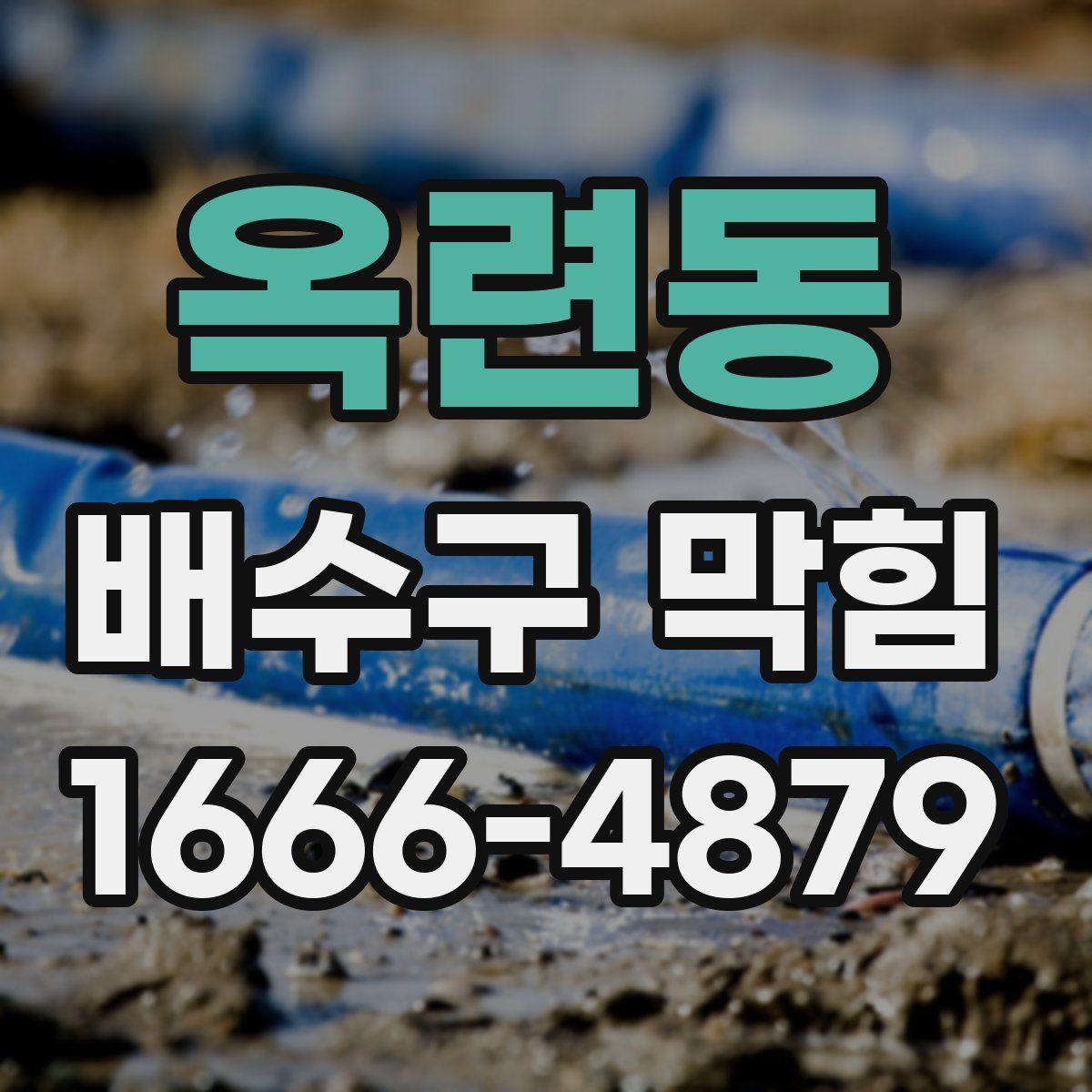 옥련동 배수구 막힘