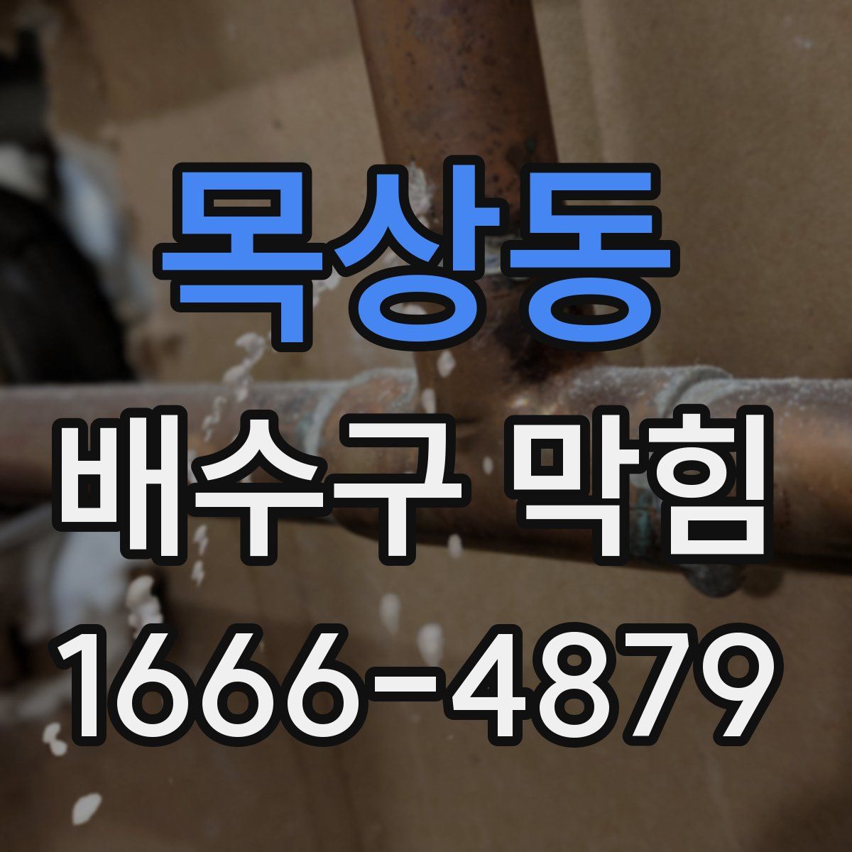 목상동 배수구 막힘