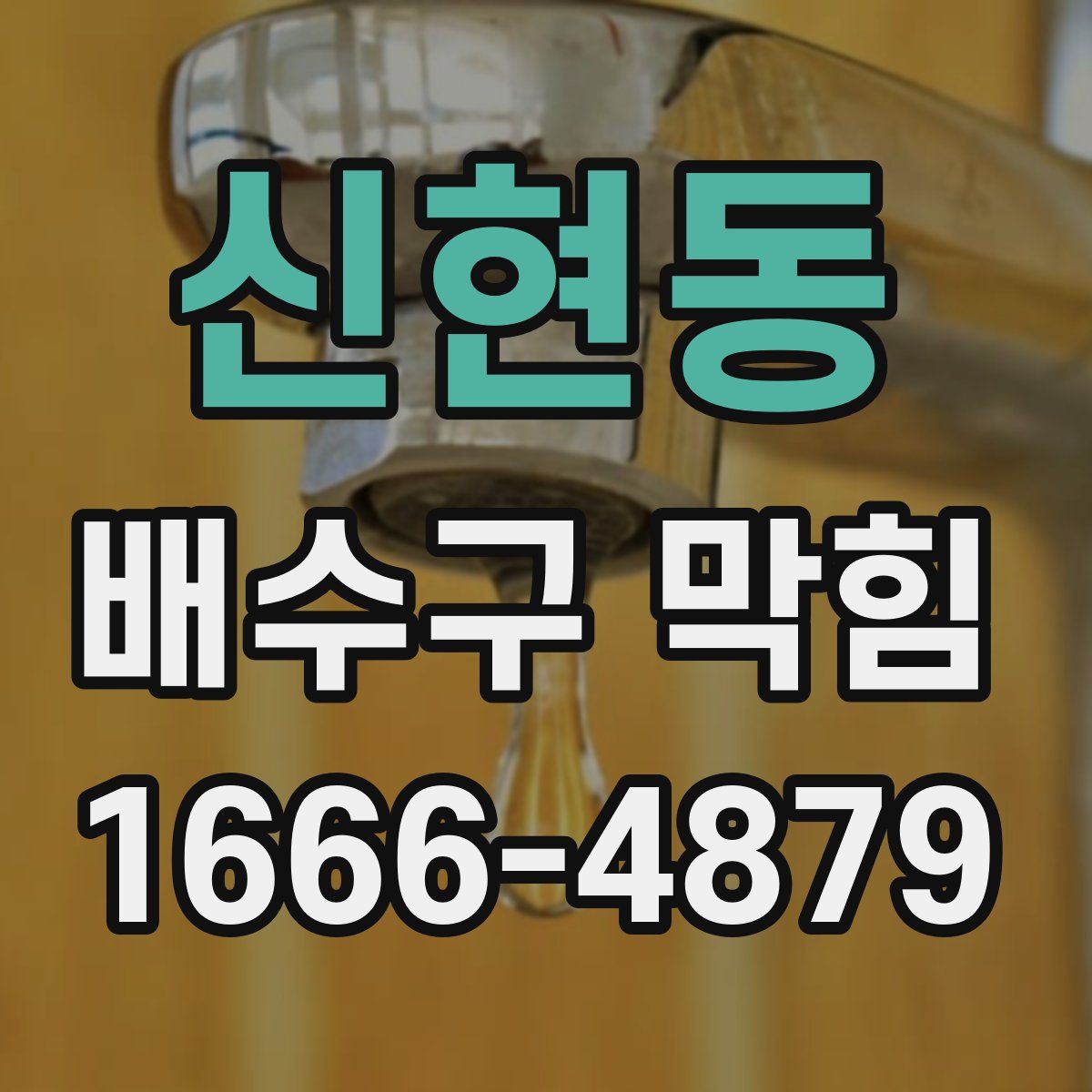 신현동 배수구 막힘