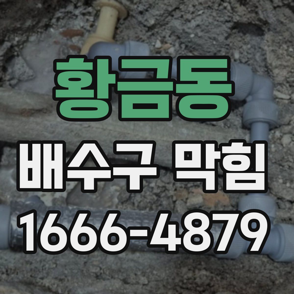 황금동 배수구 막힘