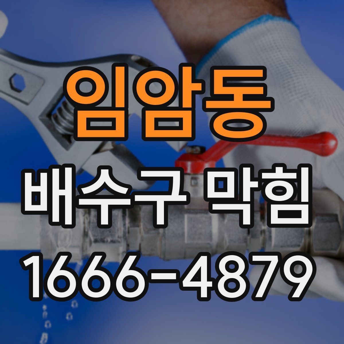 임암동 배수구 막힘