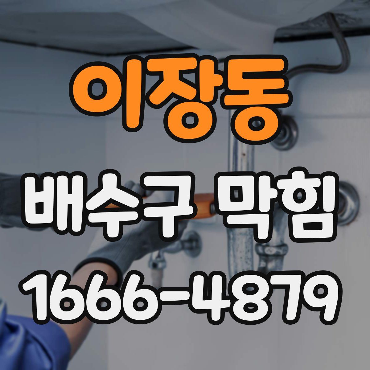 이장동 배수구 막힘