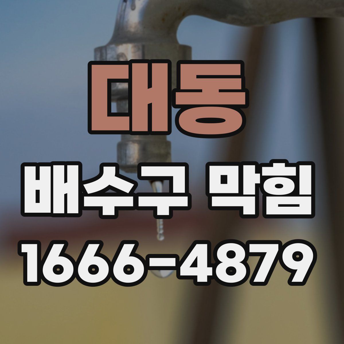 대동 배수구 막힘