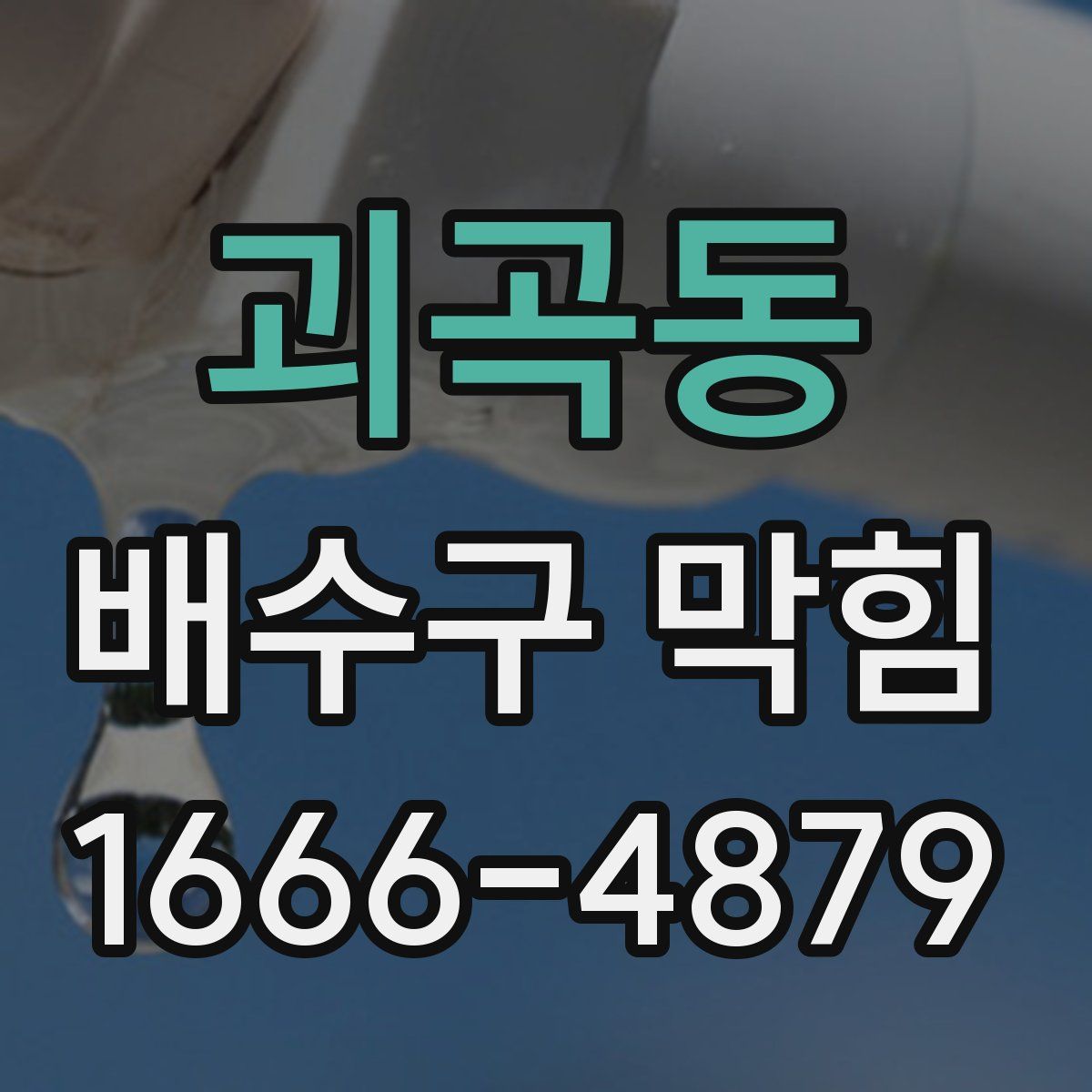 괴곡동 배수구 막힘