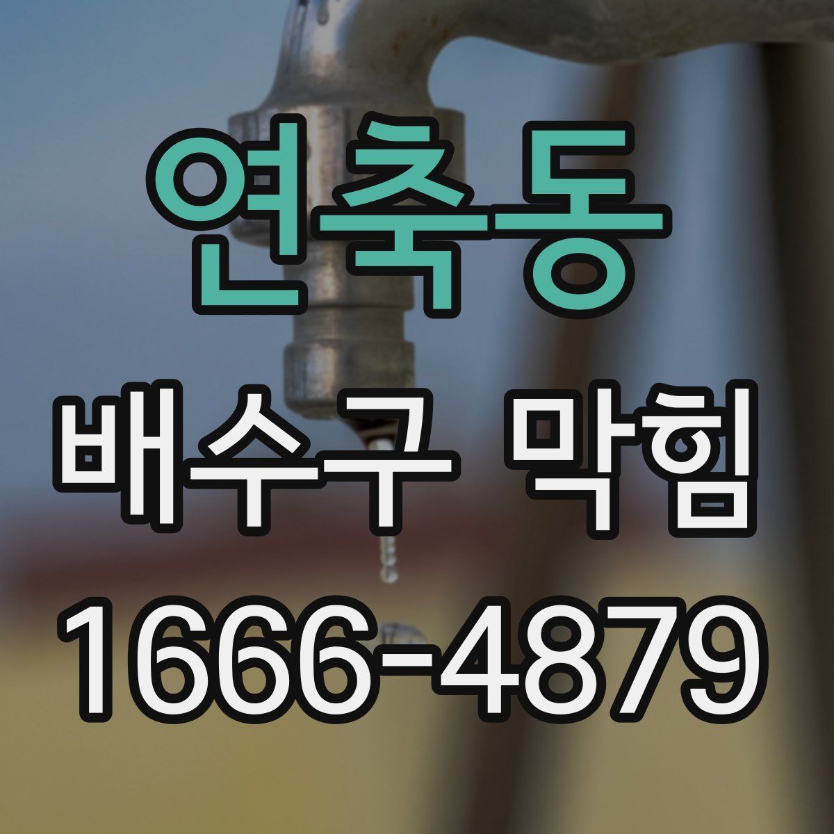 연축동 배수구 막힘