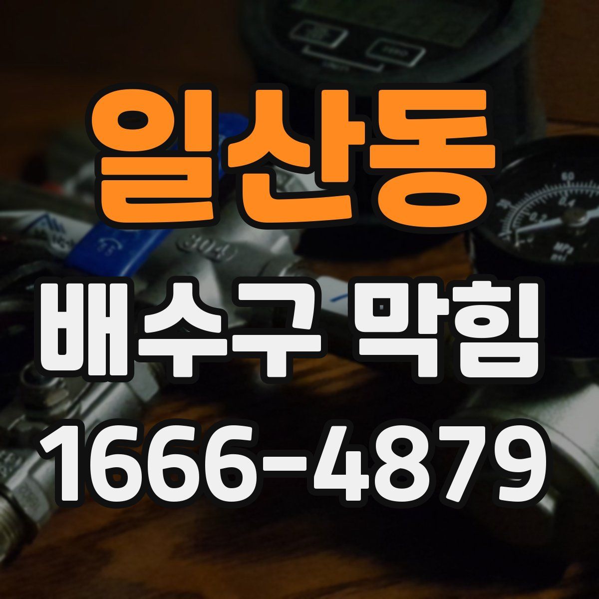 일산동 배수구 막힘