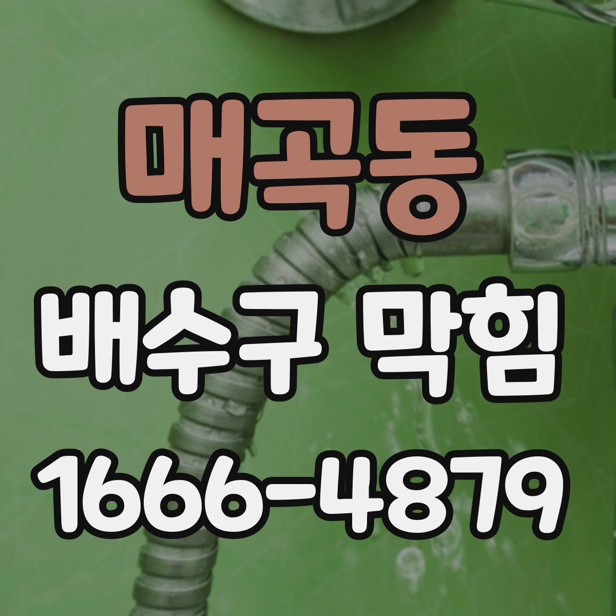 매곡동 배수구 막힘