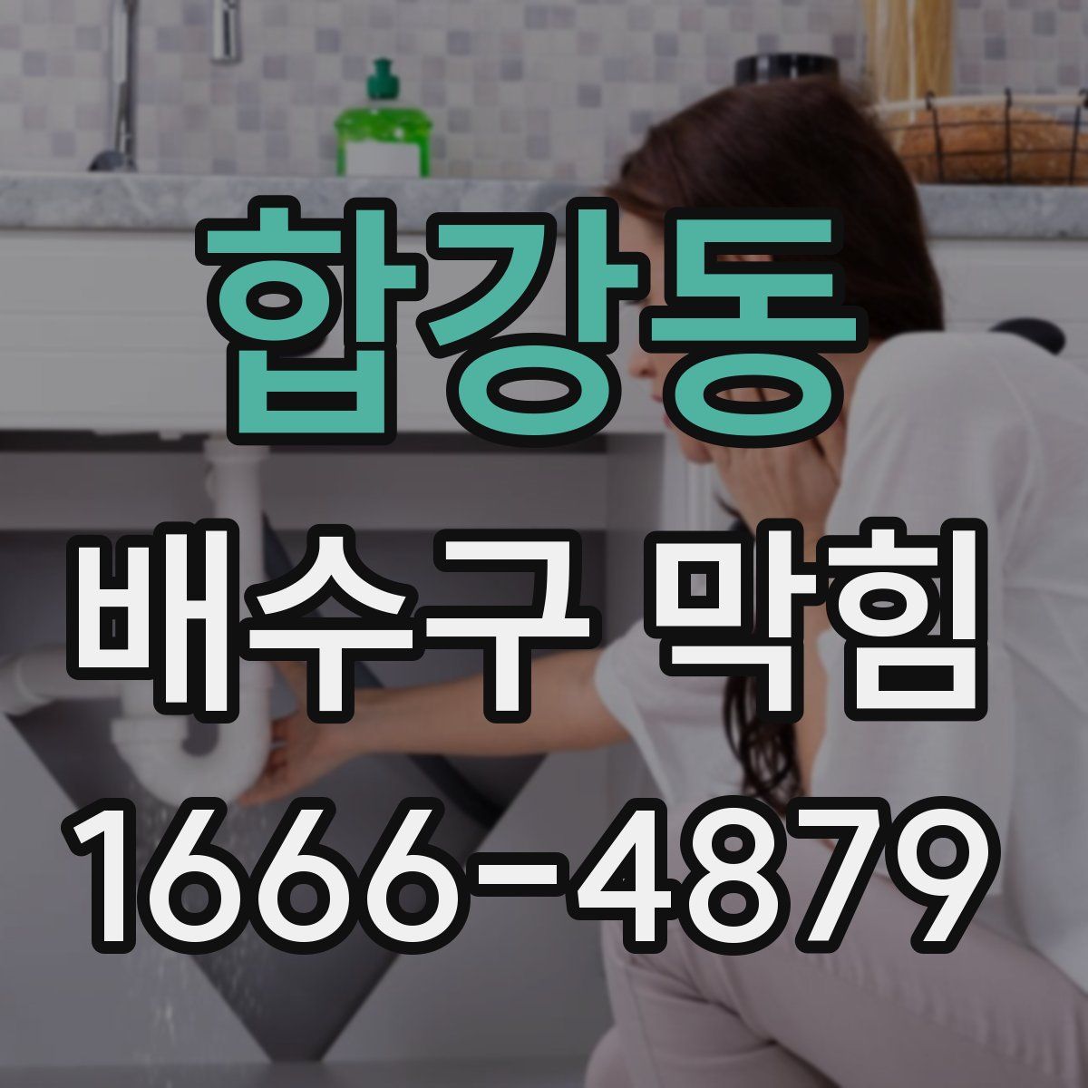 합강동 배수구 막힘