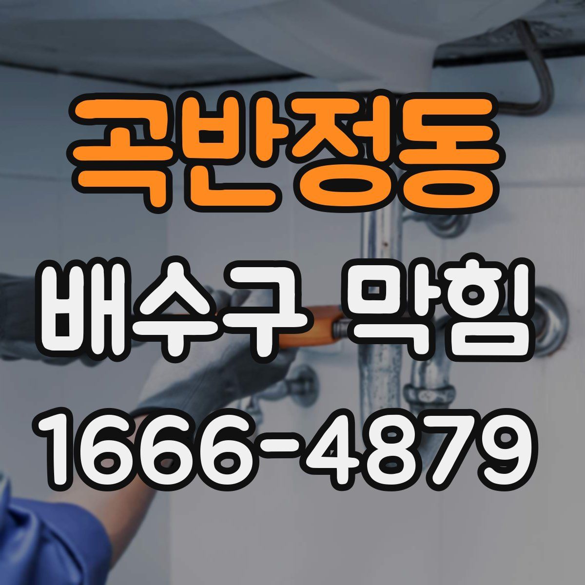 곡반정동 배수구 막힘