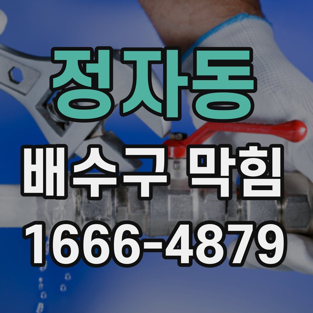 정자동 배수구 막힘