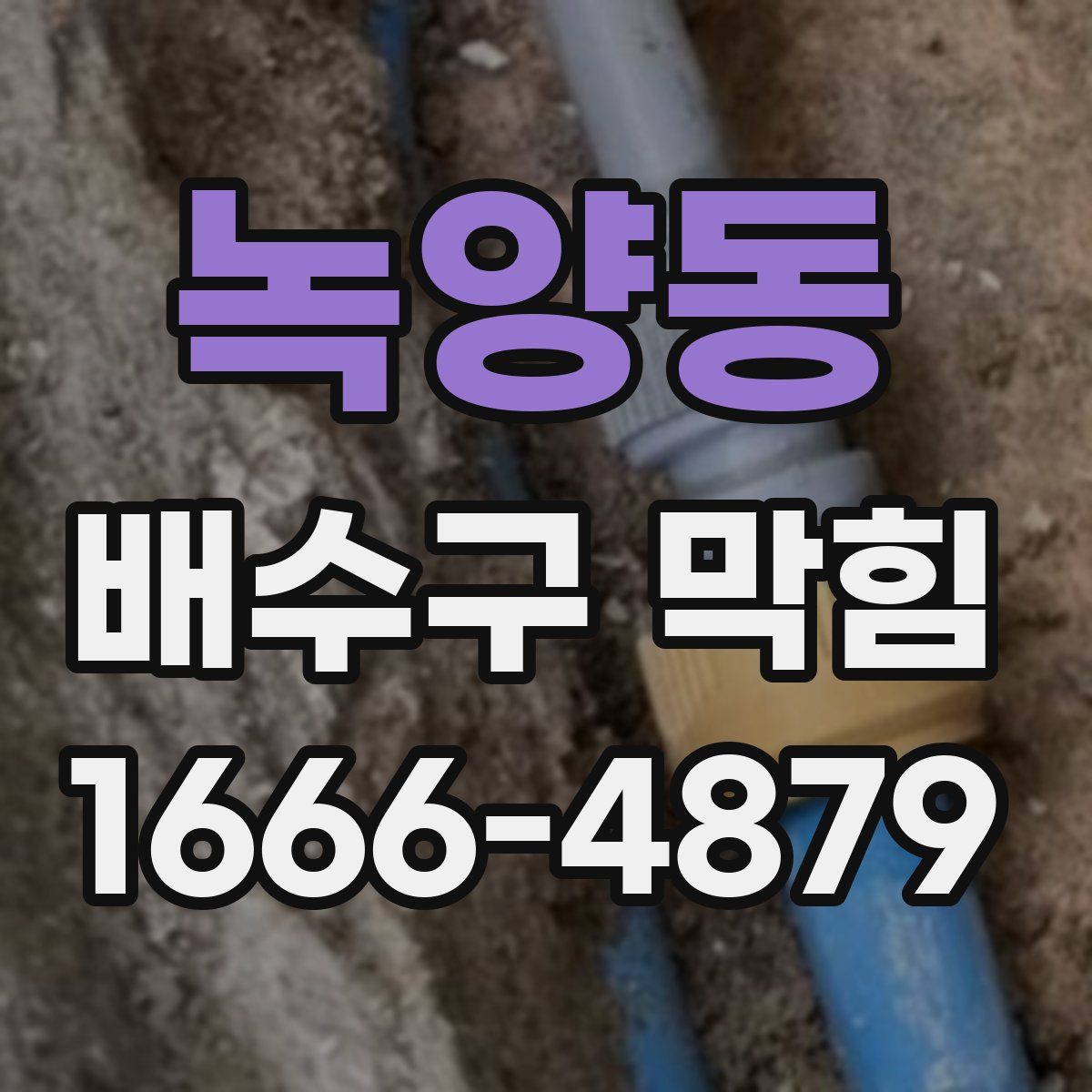 녹양동 배수구 막힘