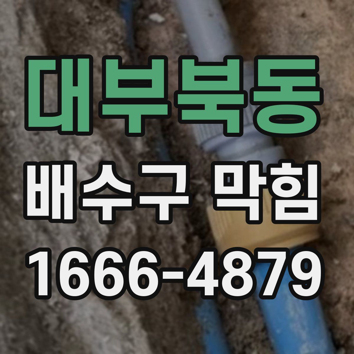 대부북동 배수구 막힘