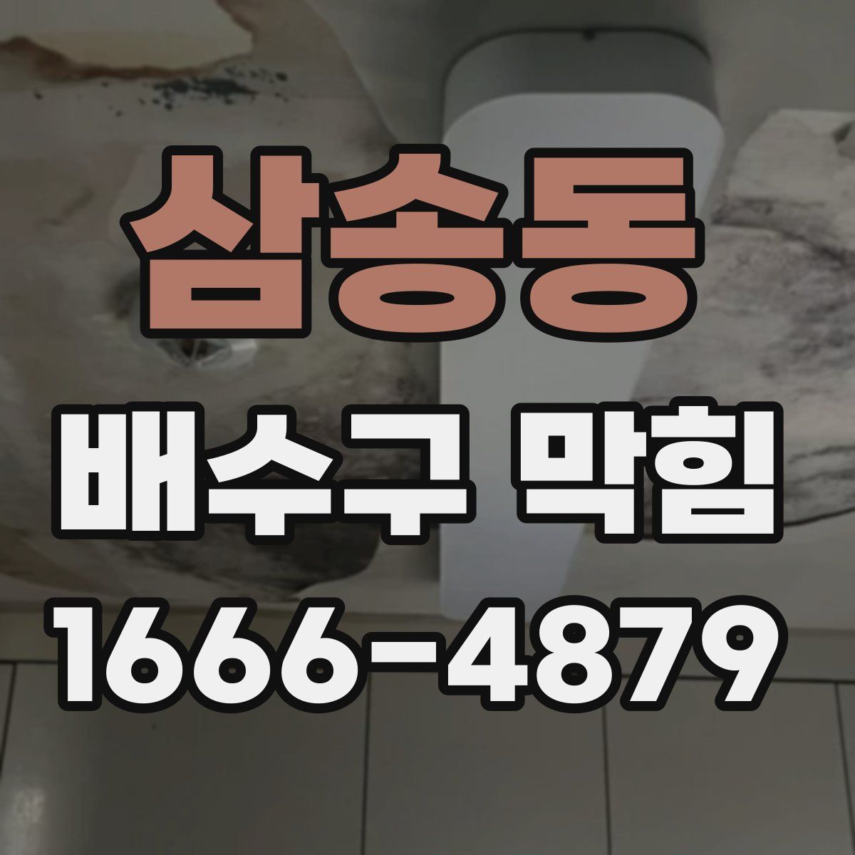 삼송동 배수구 막힘