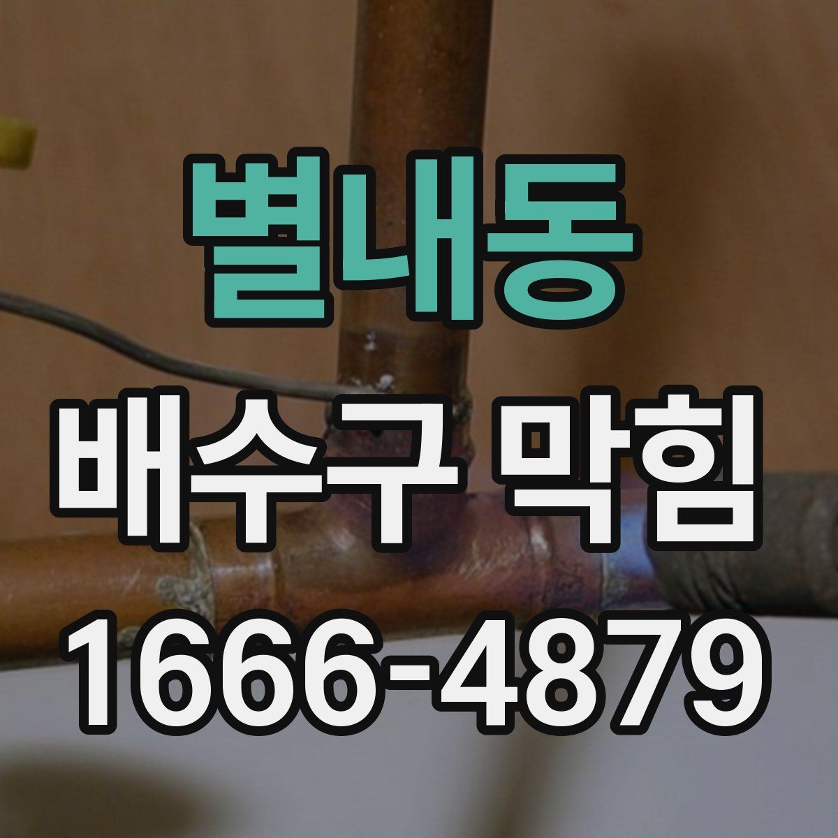 별내동 배수구 막힘
