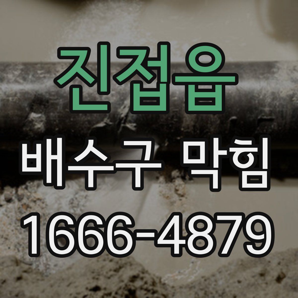 진접읍 배수구 막힘