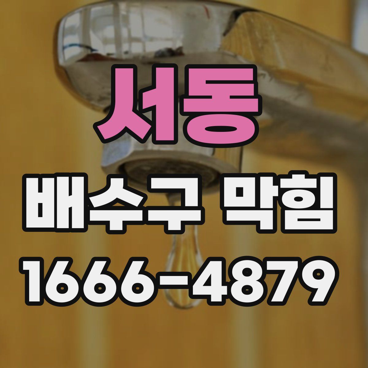 서동 배수구 막힘