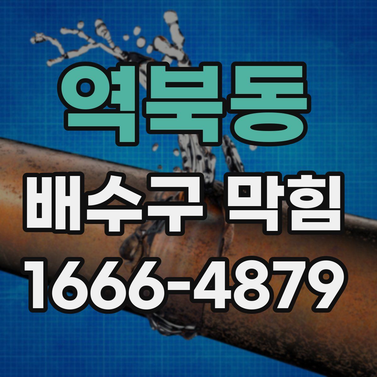 역북동 배수구 막힘