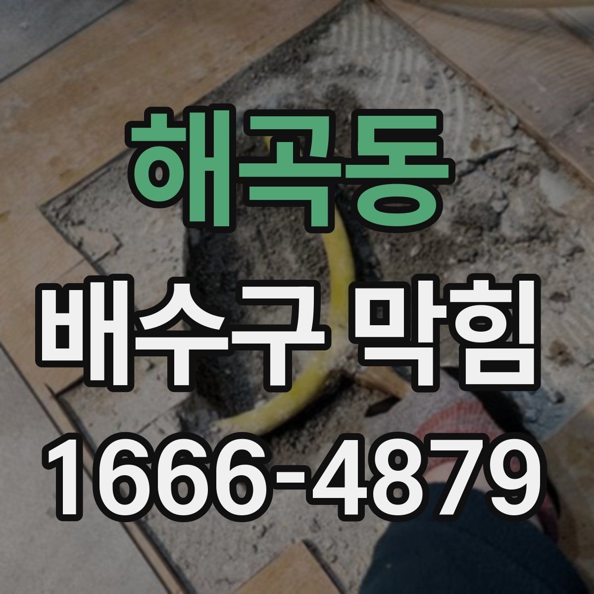 해곡동 배수구 막힘