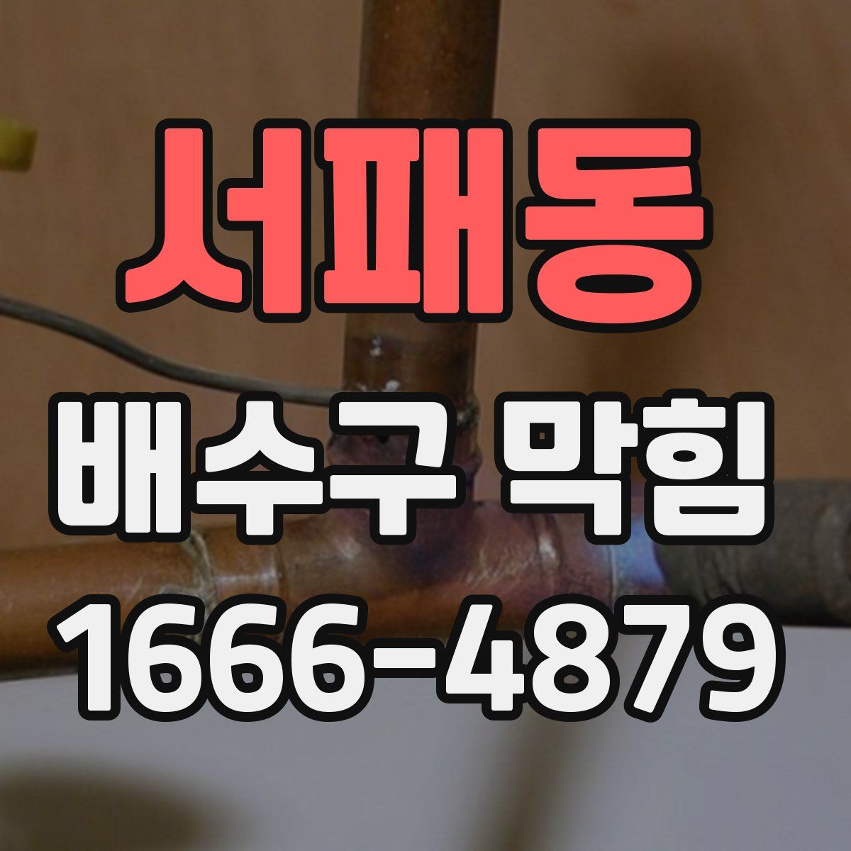 서패동 배수구 막힘