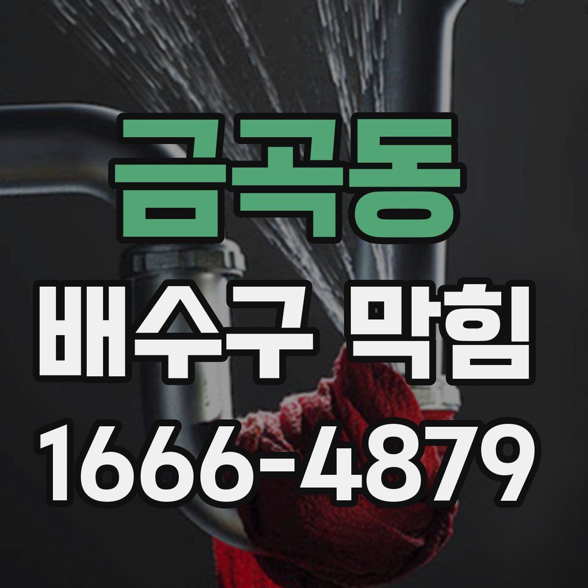 금곡동 배수구 막힘