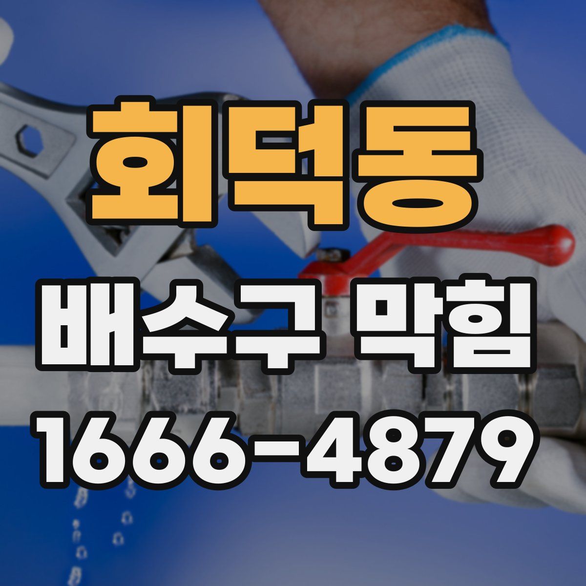 회덕동 배수구 막힘