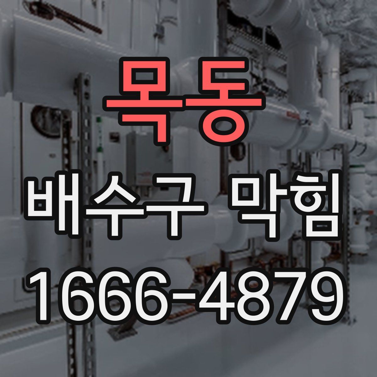 목동 배수구 막힘