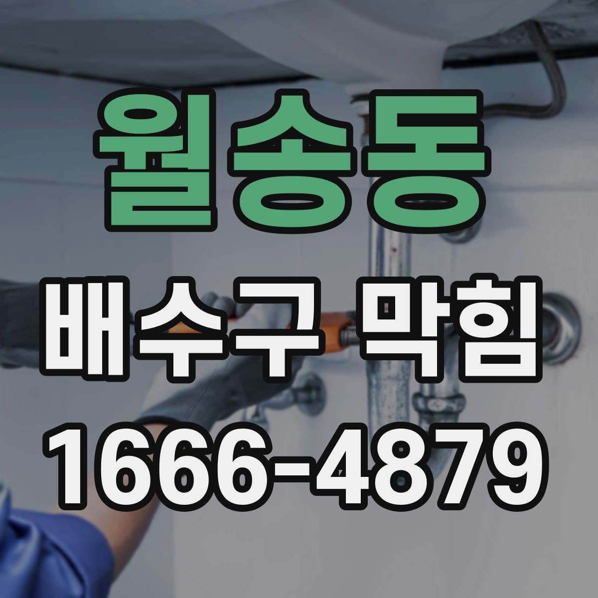 월송동 배수구 막힘
