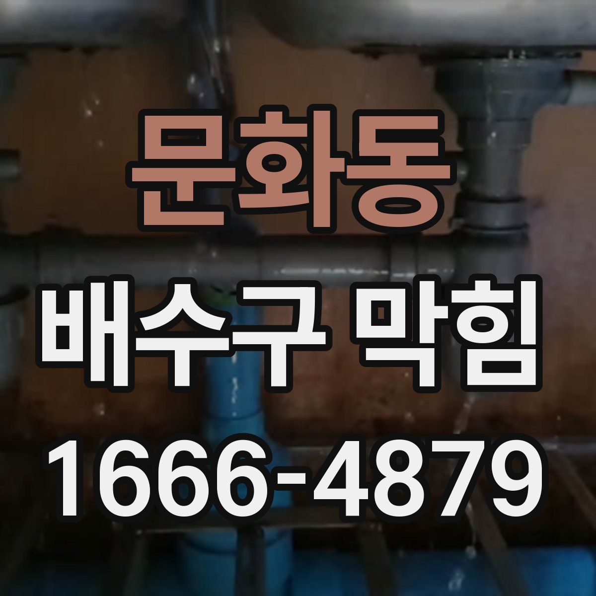 문화동 배수구 막힘