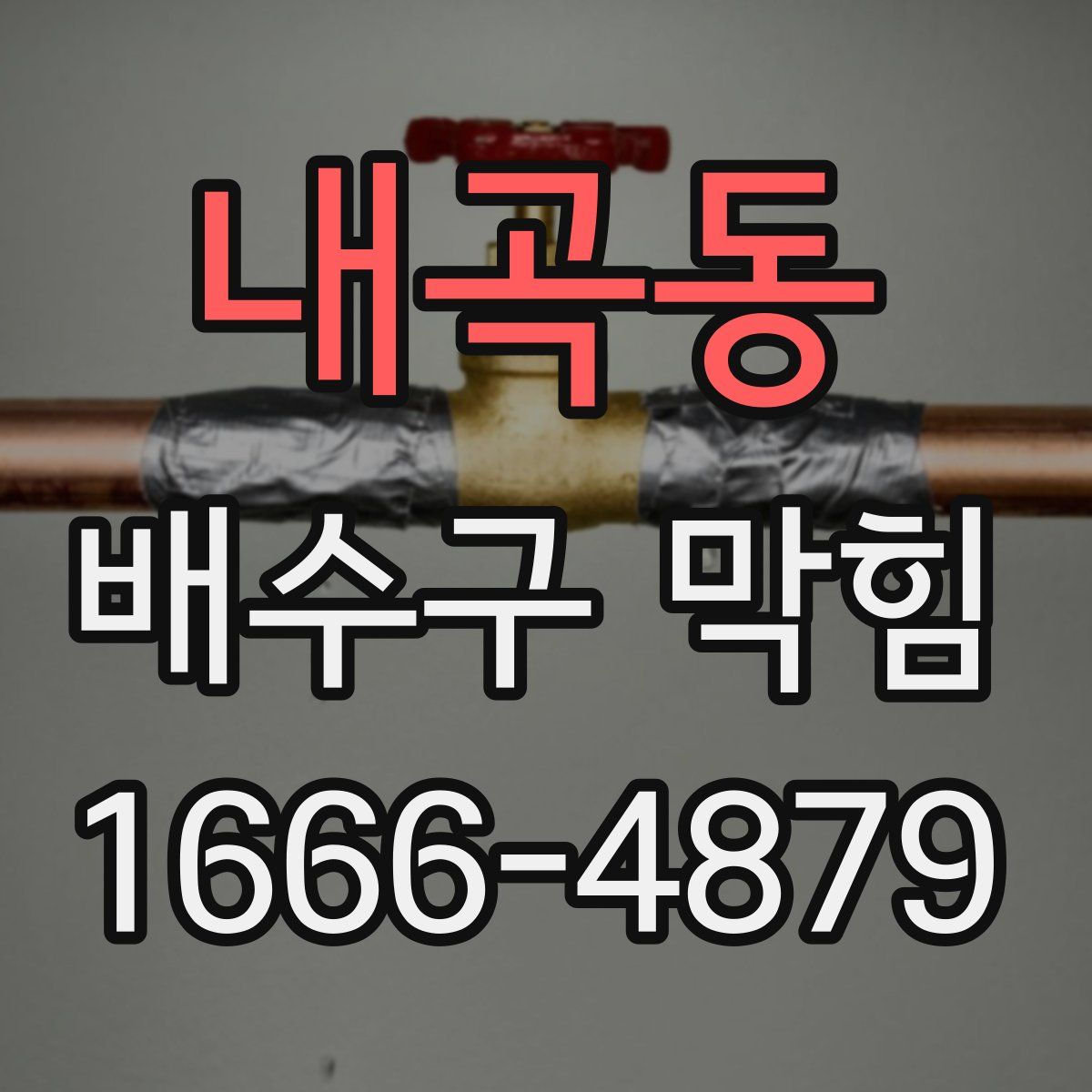 내곡동 배수구 막힘