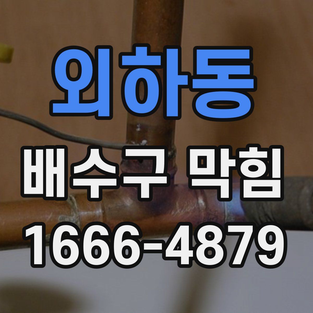 외하동 배수구 막힘