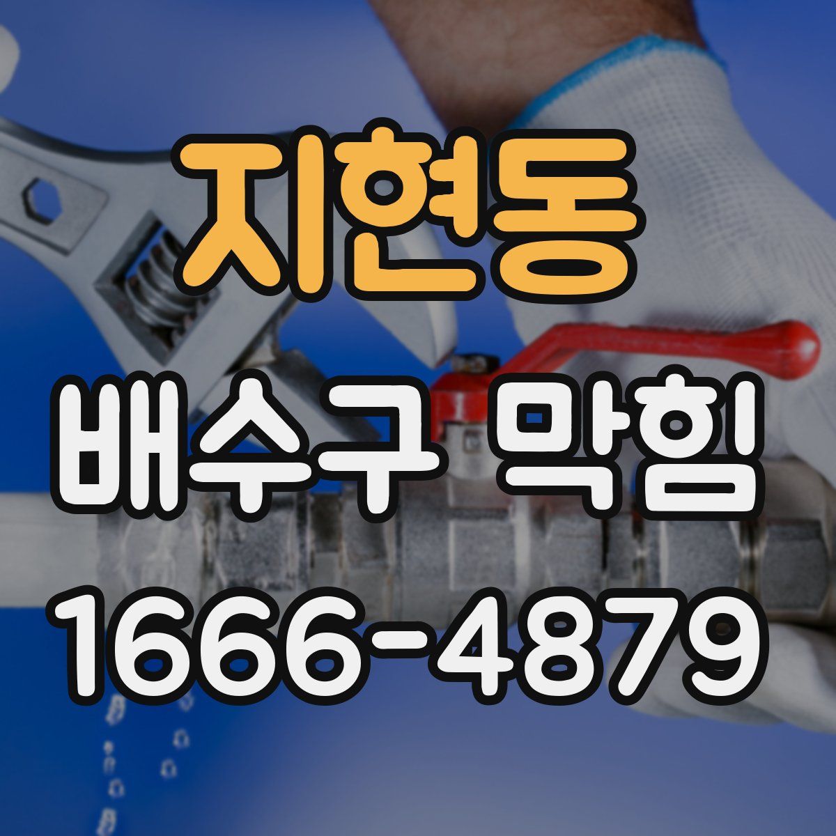 지현동 배수구 막힘