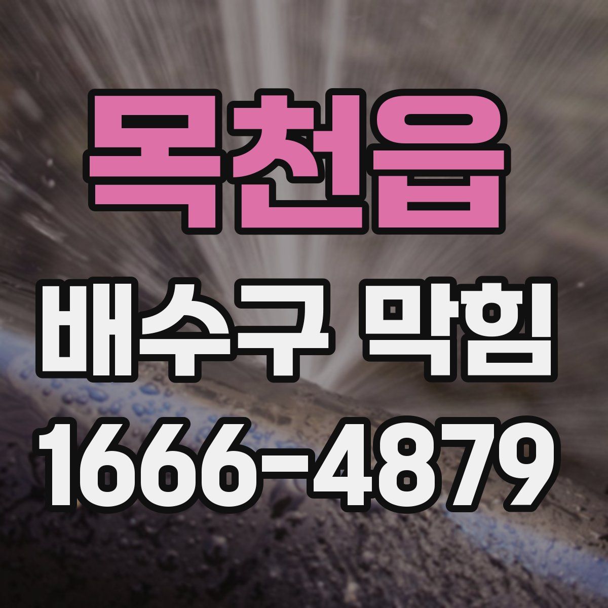 목천읍 배수구 막힘
