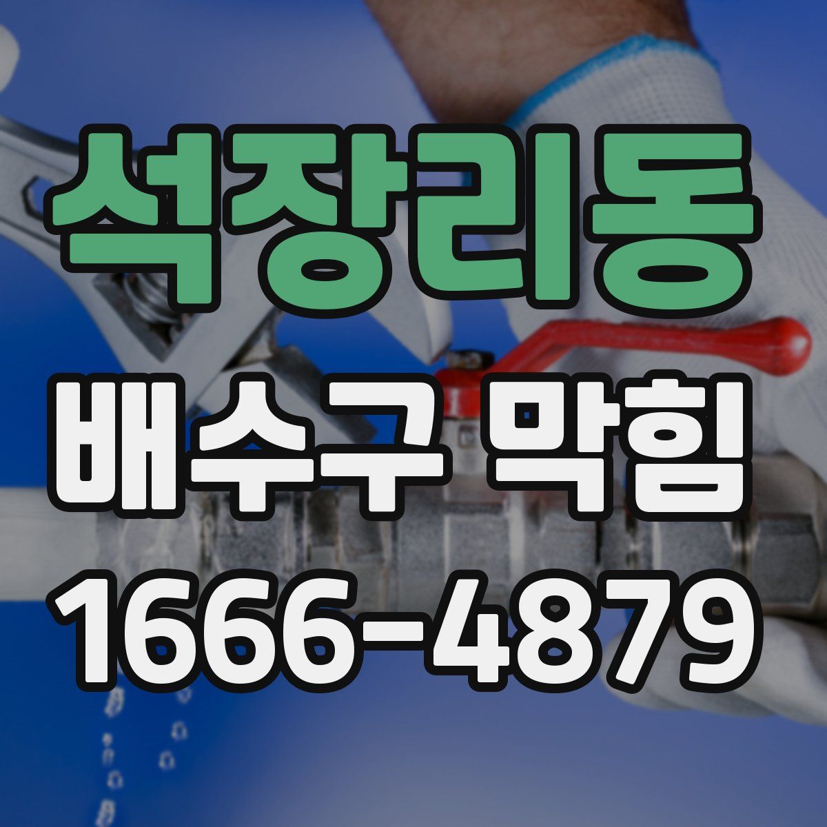 석장리동 배수구 막힘
