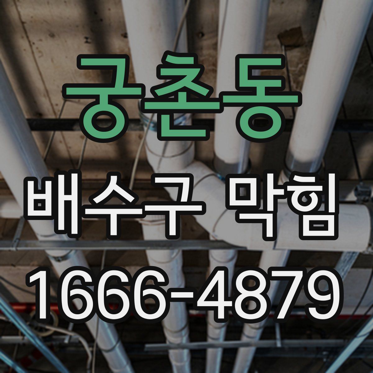 궁촌동 배수구 막힘