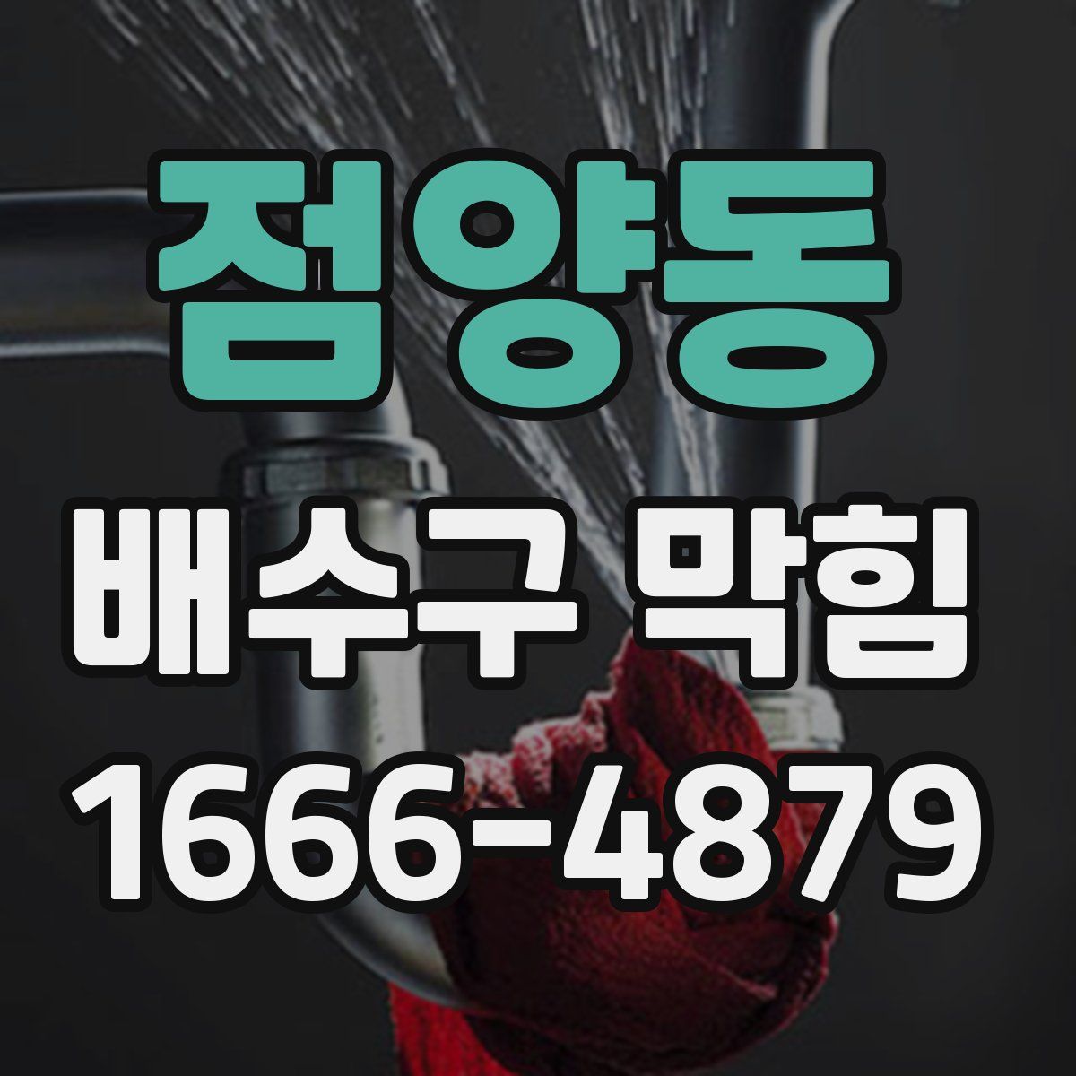 점양동 배수구 막힘