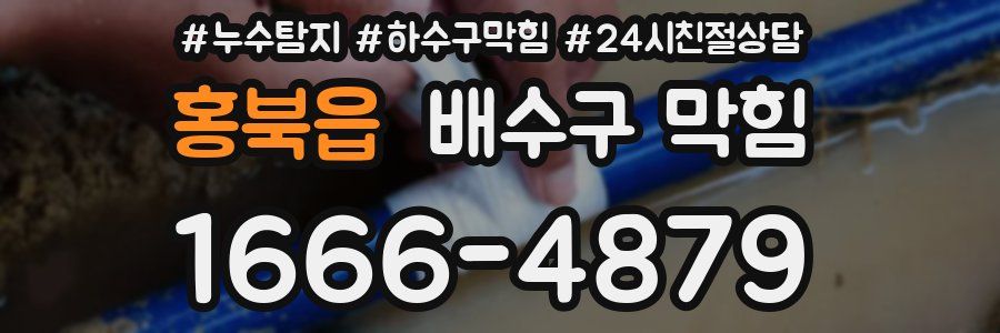 홍북읍 배수구 막힘