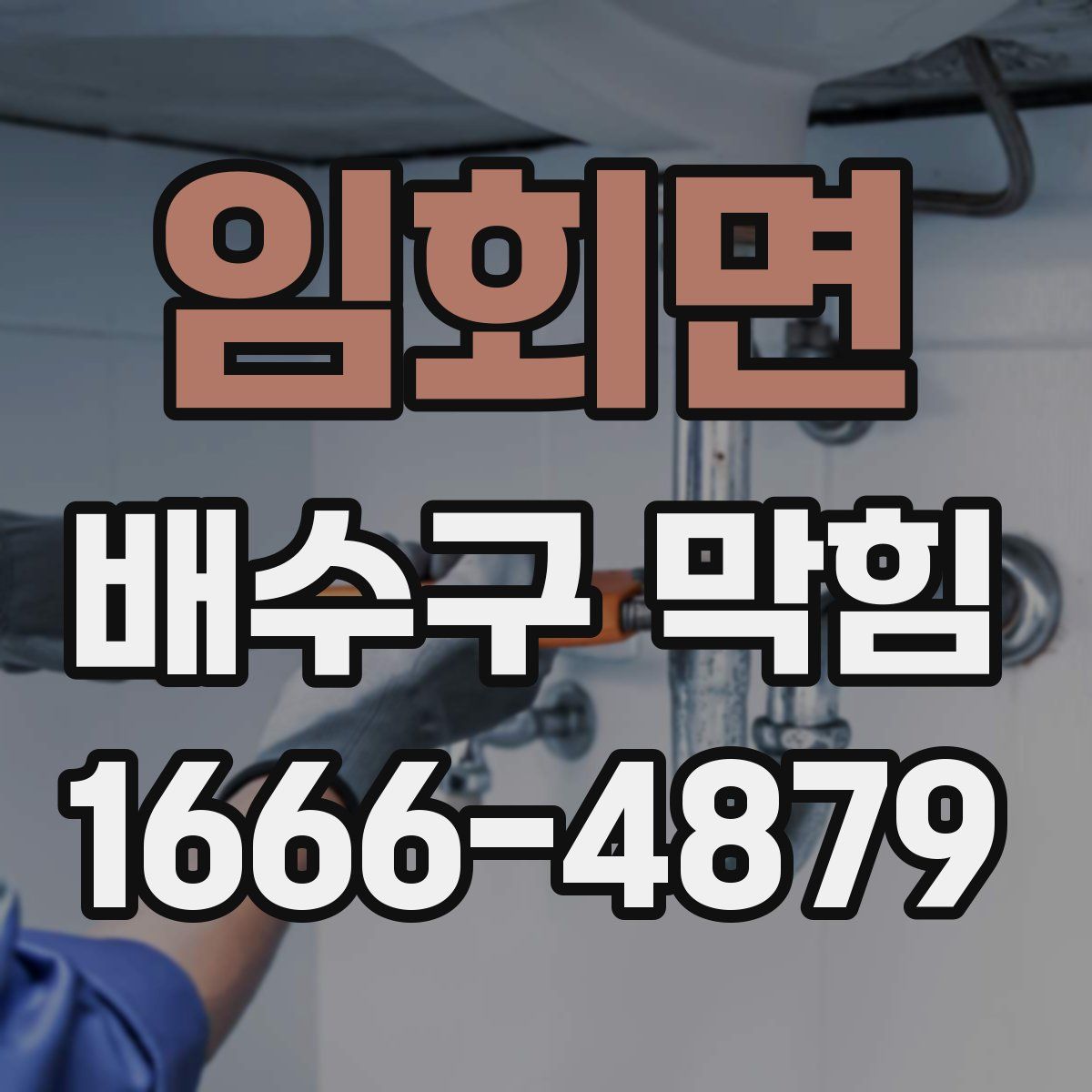 임회면 배수구 막힘