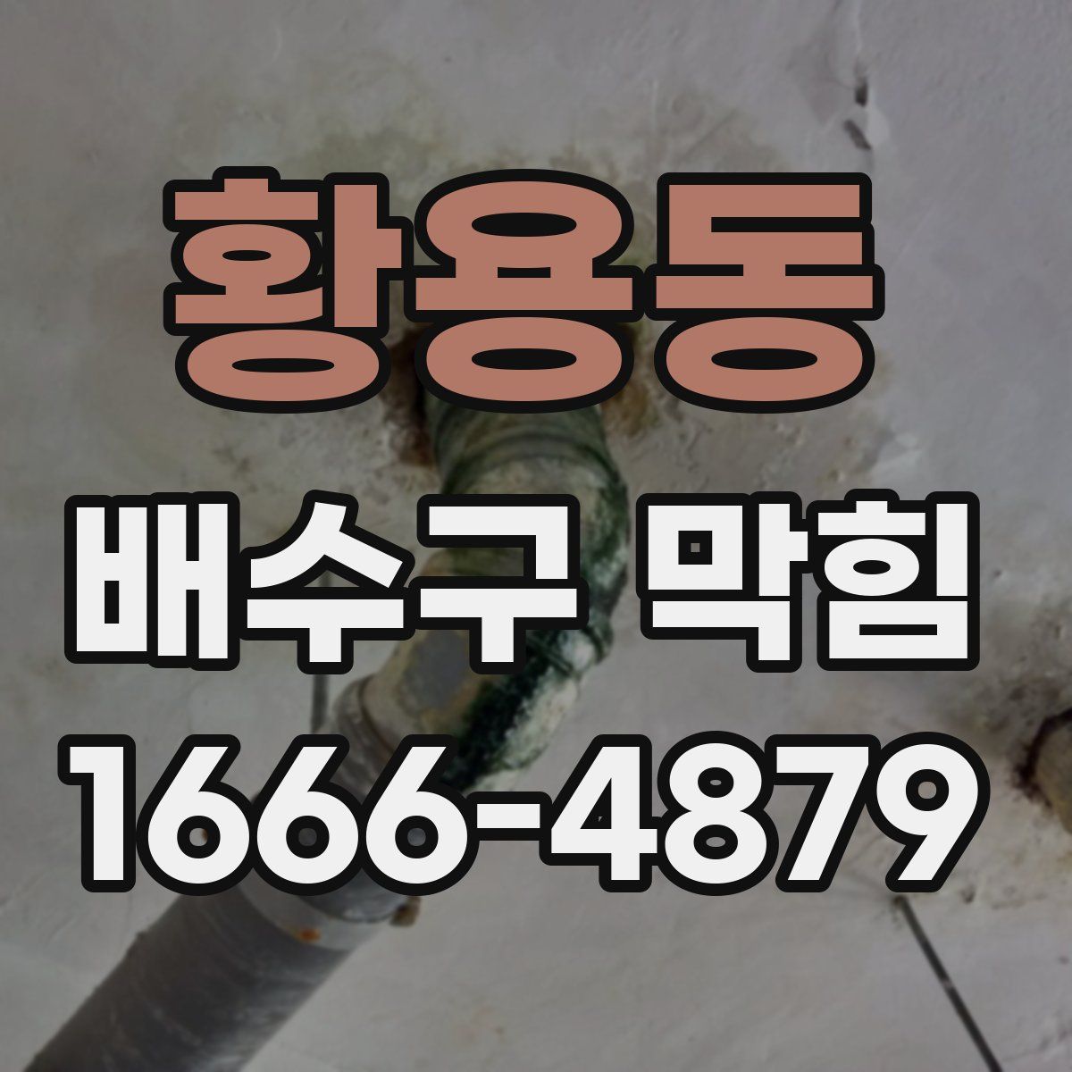 황용동 배수구 막힘