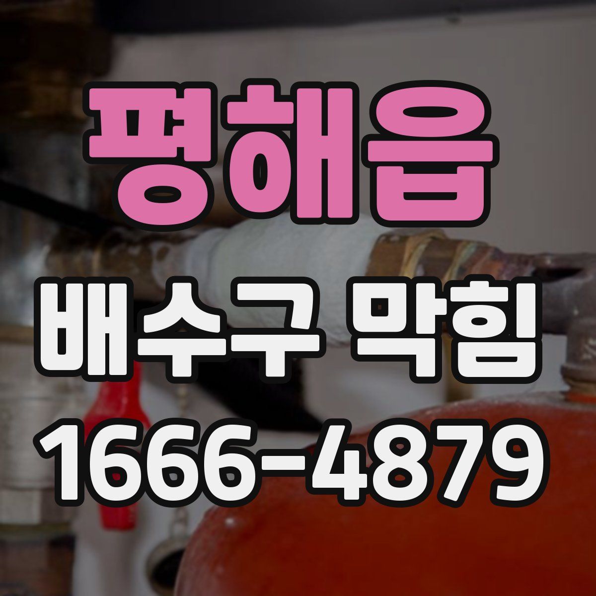 평해읍 배수구 막힘