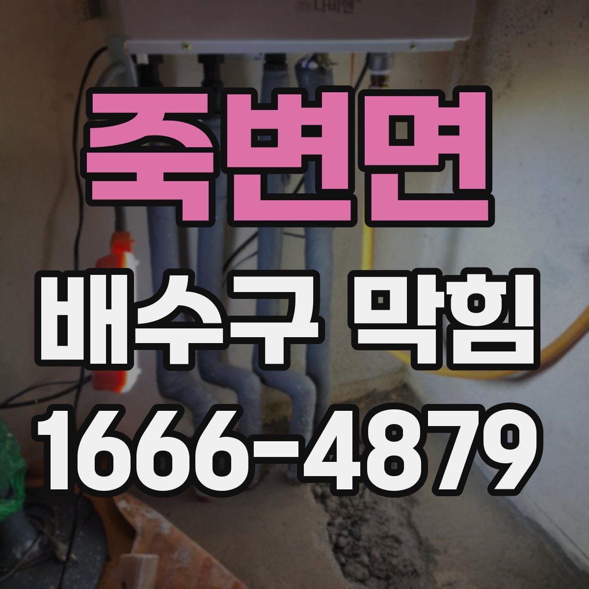 죽변면 배수구 막힘