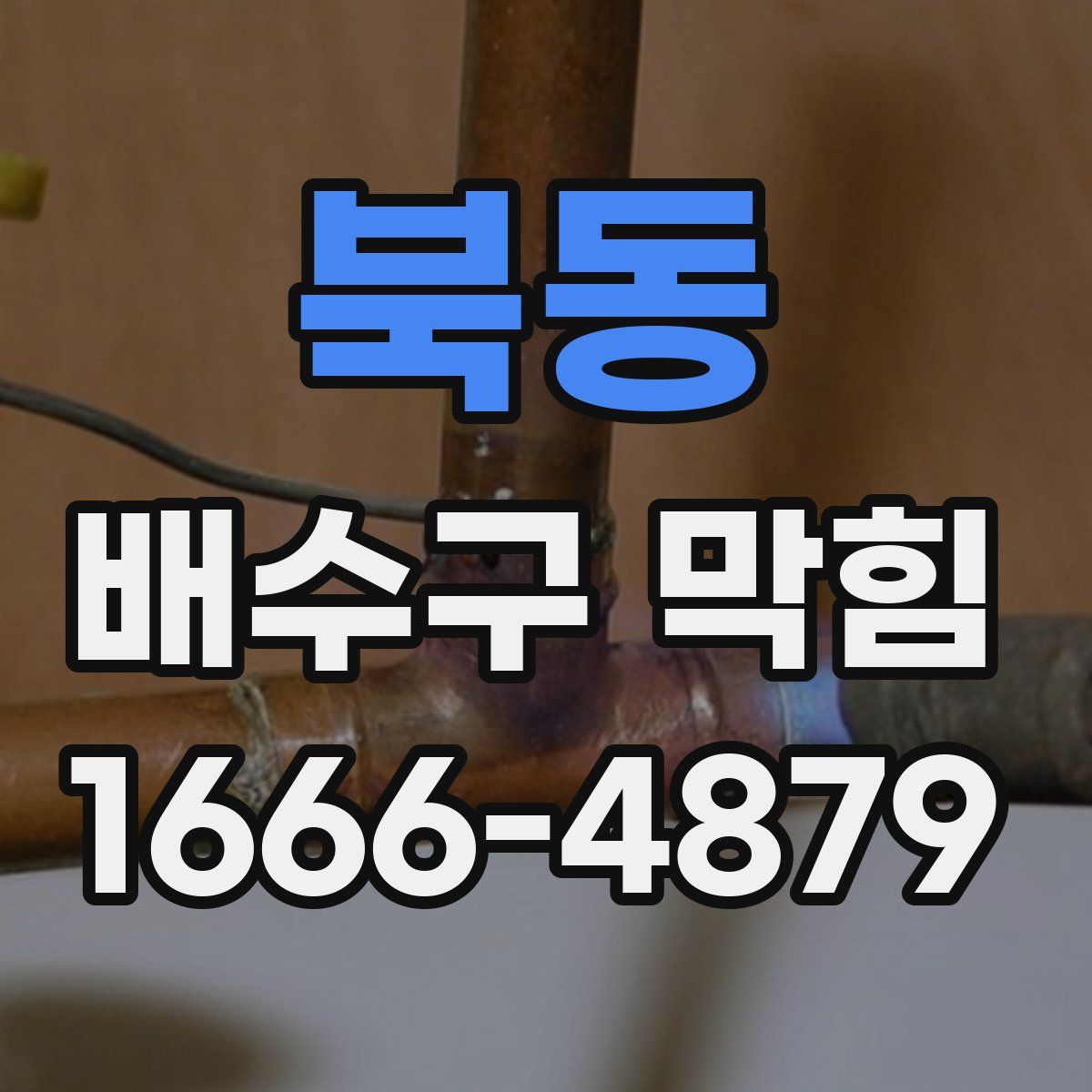 북동 배수구 막힘