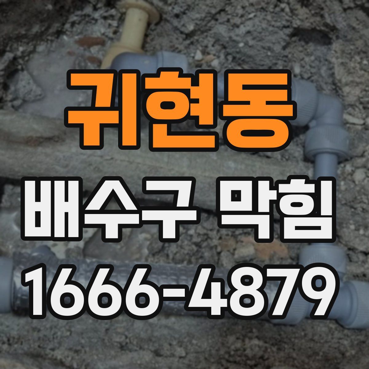 귀현동 배수구 막힘