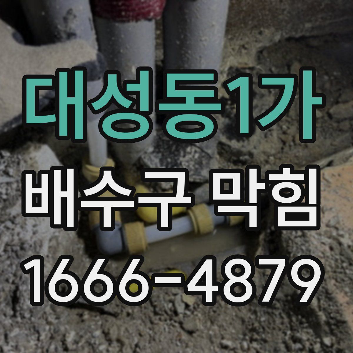 대성동1가 배수구 막힘