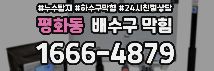 평화동 배수구 막힘