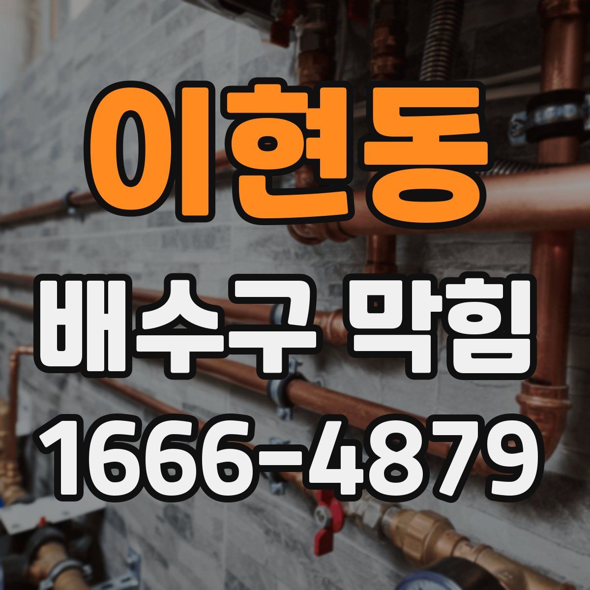 이현동 배수구 막힘
