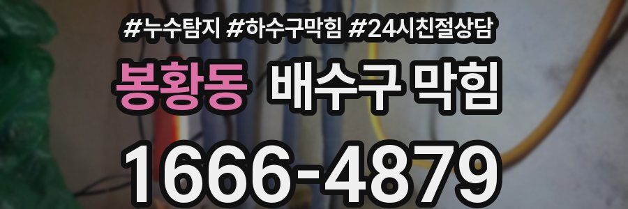 봉황동 배수구 막힘
