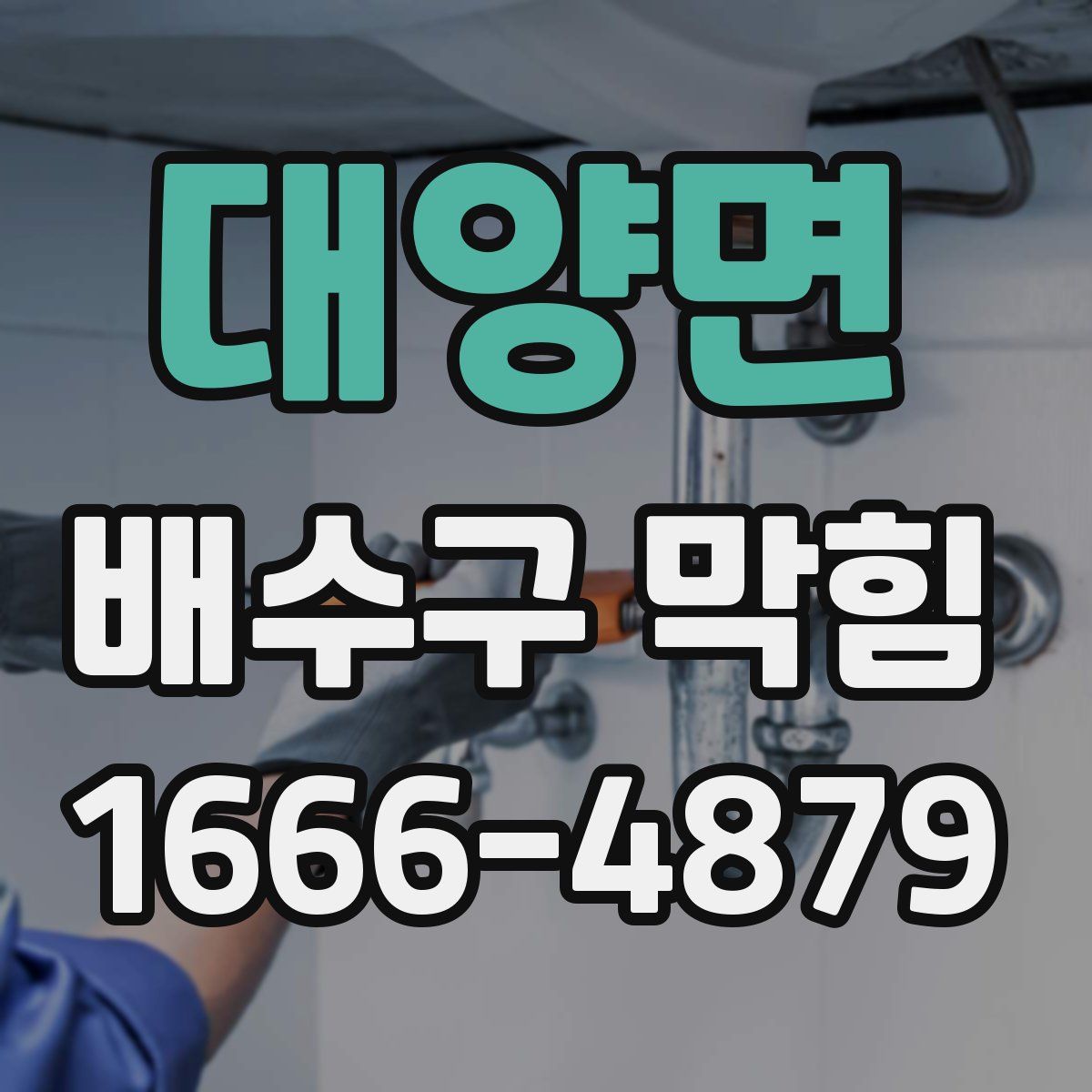 대양면 배수구 막힘