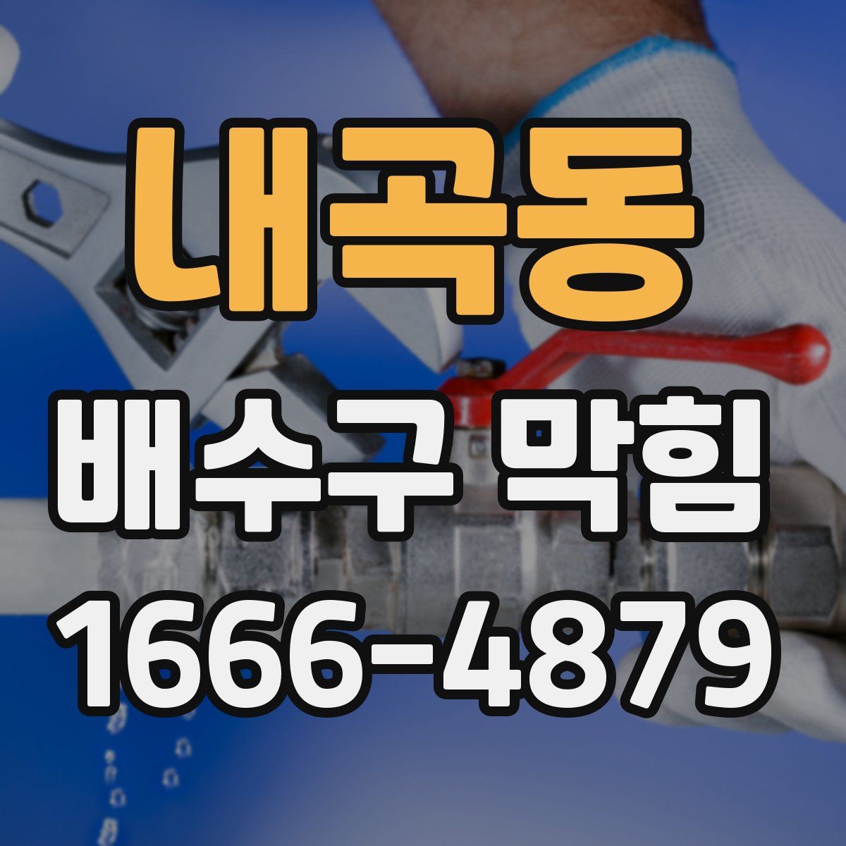 내곡동 배수구 막힘