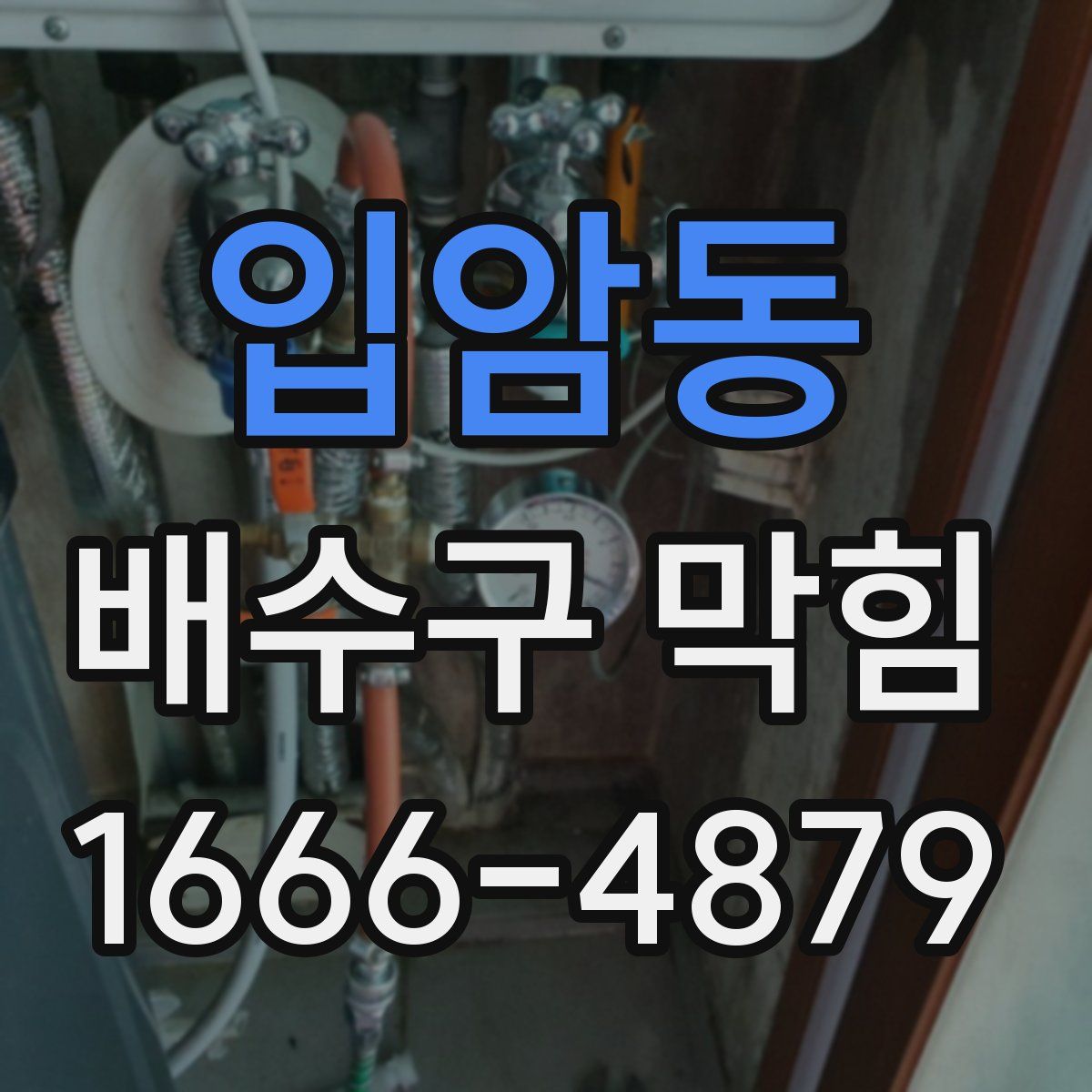 입암동 배수구 막힘