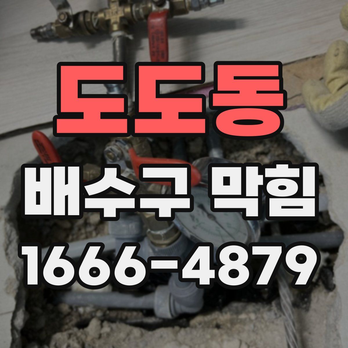 도도동 배수구 막힘